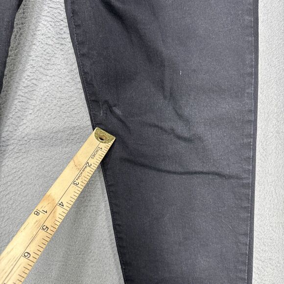 Democracy Ab Solution Jeans Womens 8 Black Stretch Skinny Preppy Gothic Denim - Picture 2 of 12